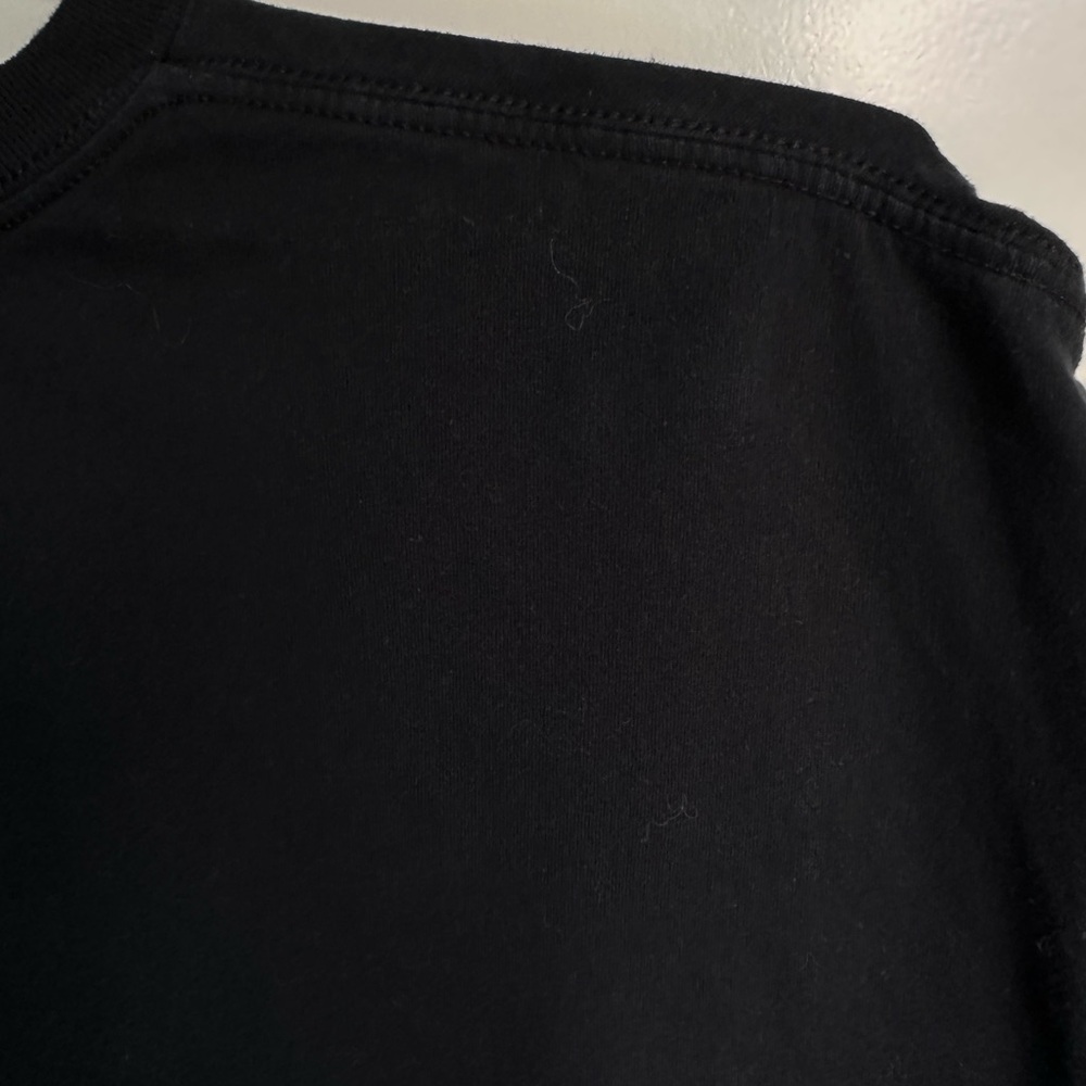 Men’s L Black Official Polaroid T-shirt With The Word “Polaroid” Written 5 Times - Picture 16 of 16
